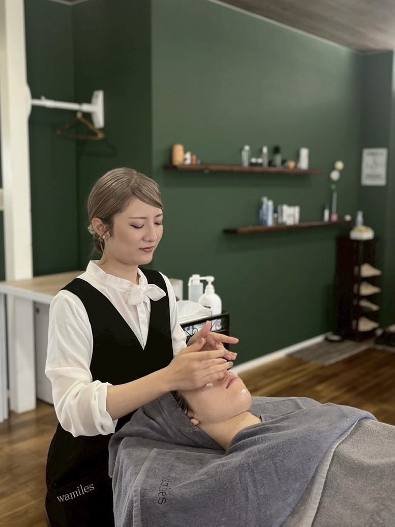 施術の様子